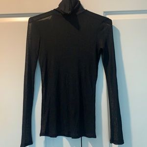 Zara Sheer layering turtle neck small
